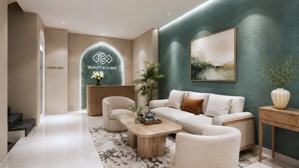 thiết kế bệnh viện thẩm mỹ