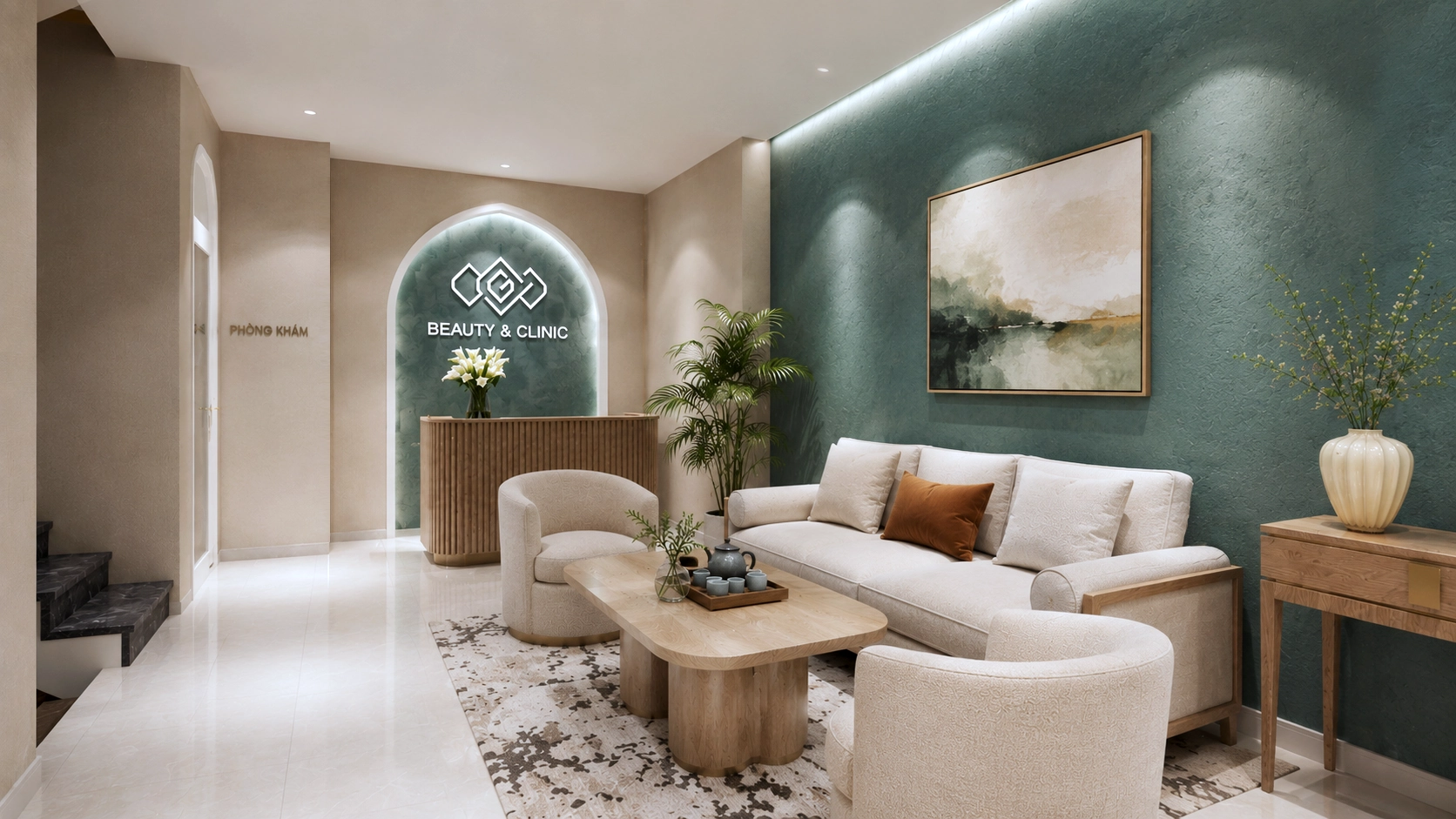 thiết kế bệnh viện thẩm mỹ